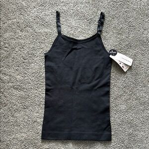 NWT Empetua Scoop Neck Black Cami Shapewear - Medium